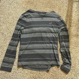 Hollister light sweater, grey, size L